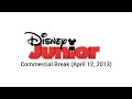 Disney Junior Commercial Break April 12 2013