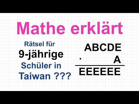 Spannendes Rätsel:  Mathe erklärt von Lars Jung
