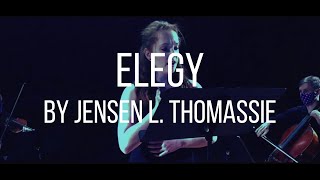 Elegy for solo soprano and string quartet by Jensen L. Thomassie