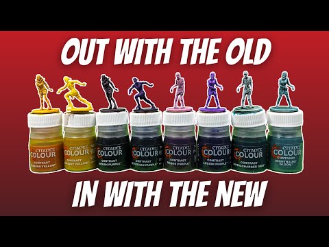 New Contrast Paints - Are they just better versions of the old?