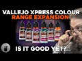 Vallejo Xpress Colour Expansion Range... What it Looks Like Live!