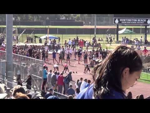 G Ahn & A LaCarraPlatt - FSG 100m at Sunset Prelims 5-1-15