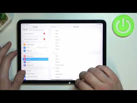 How to Set Custom Notification Sound in iPad Air 5th Gen WiFi - iPad Air 2022
