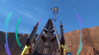 Great Canyon - Shooter Mode | Epic Roller Coasters | PS5 Psvr2 Gaming 