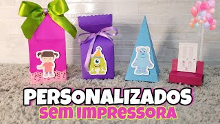 PERSONALIZADOS PARA FESTA SEM IMPRESSORA E SEM MOLDE - LINDOS E ECONÔMICOS