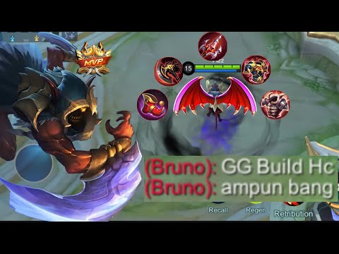 HELCURT TANK IS BACK + RED BUILD | TOP 1 GLOBAL HELCURT 2022 - Mobile Legends