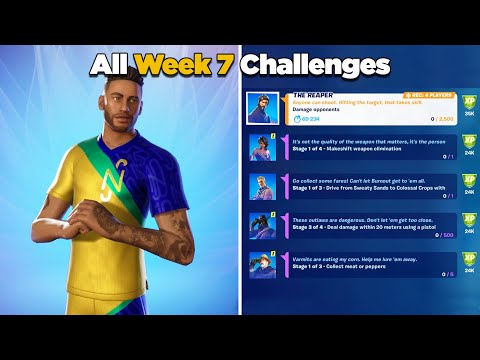 Fortnite All Week 7 Challenges Guide (Fortnite Chapter 2 Season 6) Week 7 Epic & Legendary Quests