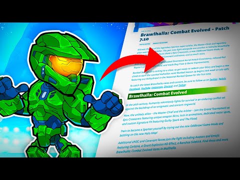 MASTER CHIEF IN BRAWLHALLA?! - Patch Notes 7.10