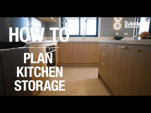 How To Plan Kitchen Storage - Bunnings Warehouse