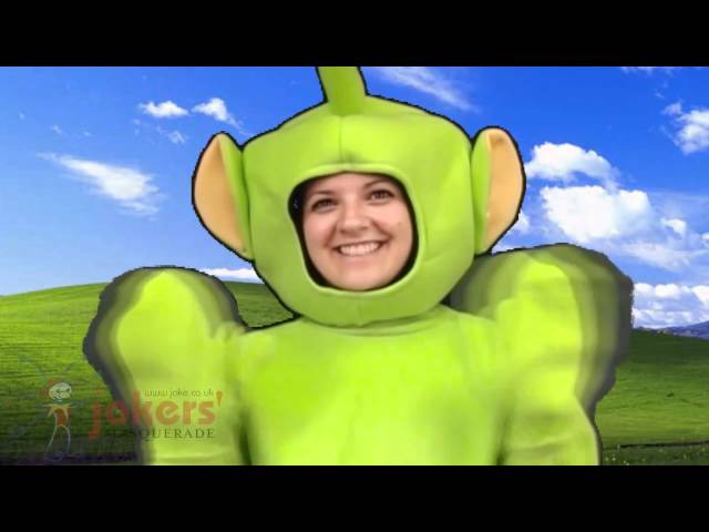Vídeo relacionado con Funidelia Disfraz de Dipsy - Teletubbies para Hombre y Mujer Teletubbies - Disfraz para Adultos y Divertidos Accesorios para Fiestas, Carnaval y Halloween - Talla L-XL