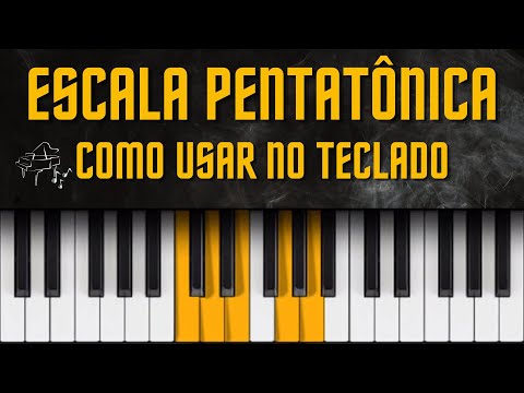 ESCALA PENTATÔNICA ONDE USAR ? AULA DE TECLADO PARA INICIANTE