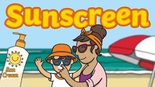 How to Apply Sunscreen - Sunscreen Song for Kids | Sun Safety | Twinkl Kids Tv gameplay video by Julia, 2:35 duration