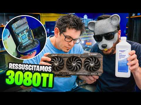 RESSUSCITAMOS UMA RTX 3080TI QUE NÃO DAVA VÍDEO!