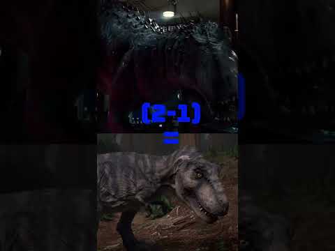 Indominus Rex (SUB-ADULT) VS All T Rexes! #shorts #irex #jurassicworld #rexy #trex #indominusrex