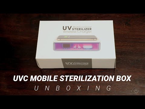 Unboxing UVC Sterilization Box | Servotech
