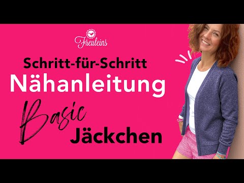 Nähanleitung Basic Jäckchen, DIY für Anfänger