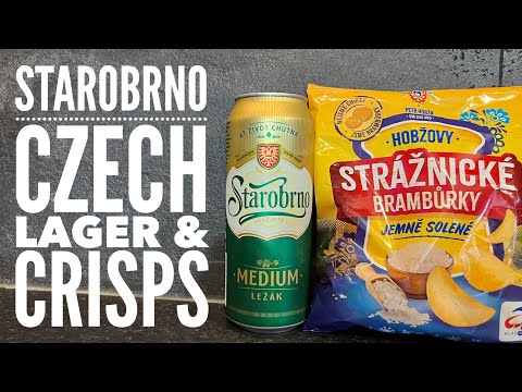 Starobrno Ležák Medium , Petr Hobžovy Strážnické Brambůrky Jemně Solené