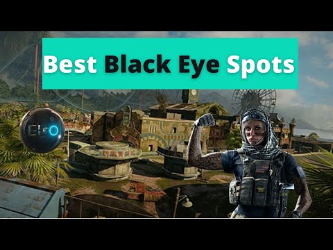 Best Valkyrie cam spots on Theme Park- Rainbow Six Siege