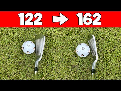 Diese clevere Änderung hilft jedem Golfer, mit seinen Eisen zusätzliche Weite zu erzielen.