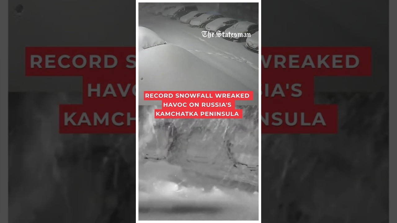 Record Snowfall Paralyzes Russia’s Kamchatka Peninsula | State of Emergency Declared