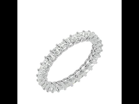 Inel Eternity Divine Princess Aur 18k Natural Diamonds - Kailani