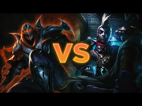 RANK 1 ZED VS EKKO MATCHUP