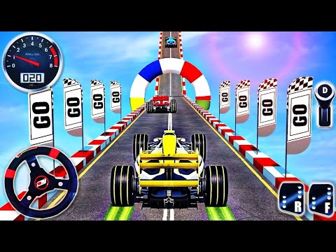 Formula Car Racing Stunts Simulator 2024 - Car Mega Ramp 3D - Android GamePlay