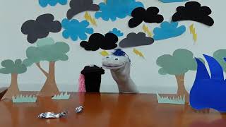 A very good lesson Puppet show
