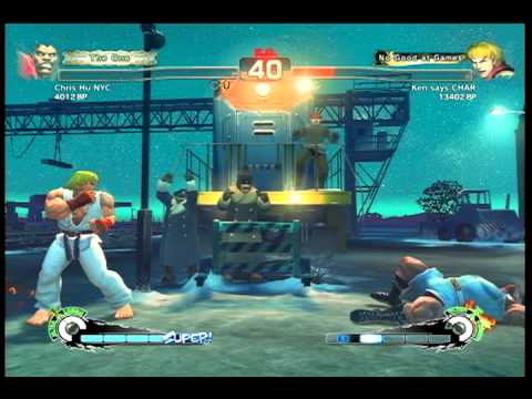 (SSF4) Chris Hu(Balrog) vs. Ken says CHAR(Ken)