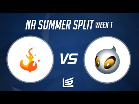 NA LCS 2014 Summer W1D3: Curse vs Dignitas Highlights