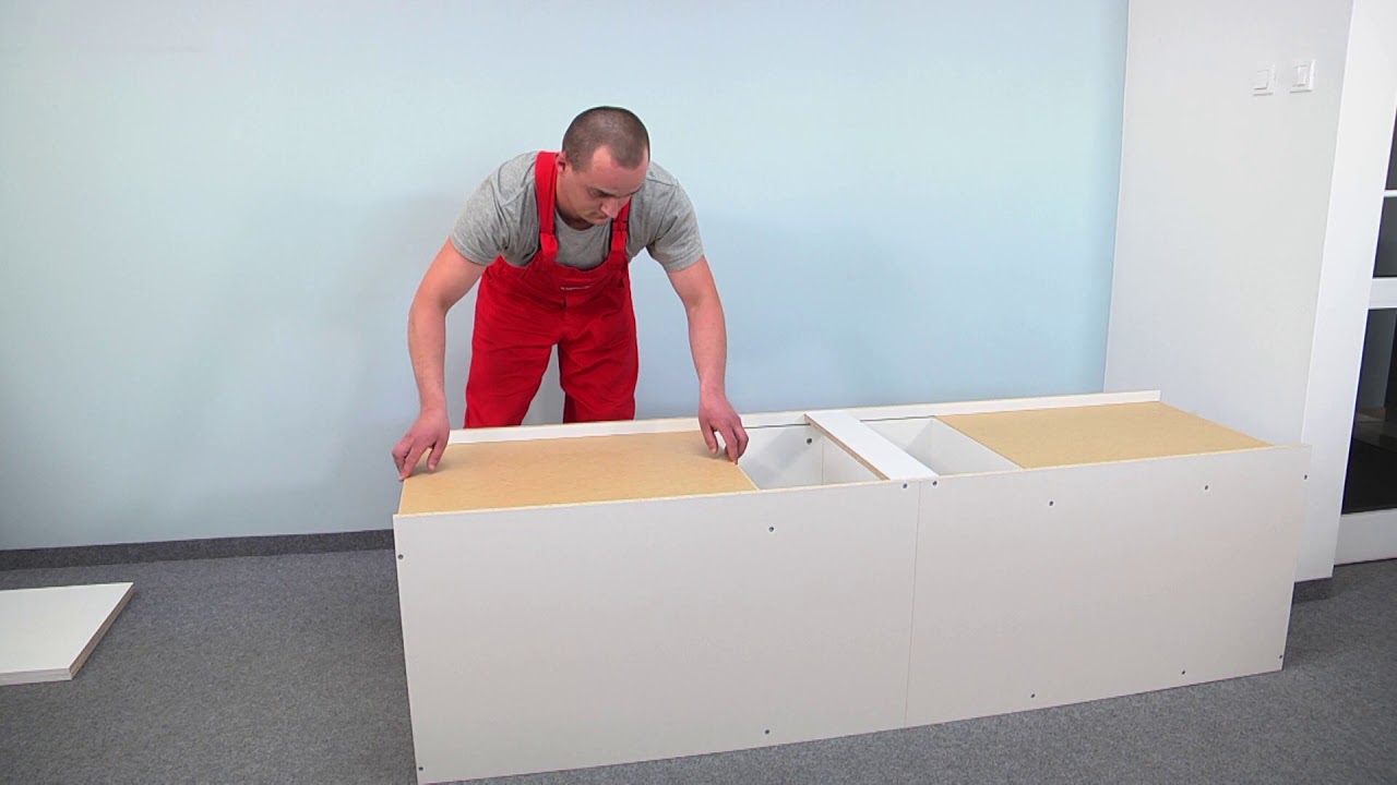 Jak złożyć szafkę typu słupek do zabudowy piekarnika Instrukcja Montażu - Lupus Fabryka Mebli