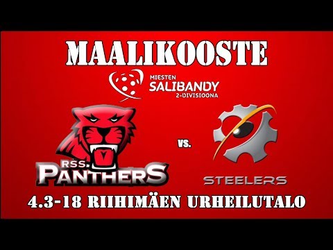 Maalikooste RSS Panthers vs  Steelers II 4.3-18