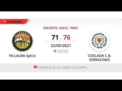 Infantil masc B VILLALBA OPTI.K - COSLADA