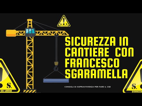 4 chiacchiere sulla Sicurezza nei cantieri edili con Francesco Sgaramella Safety U-nfluencer!