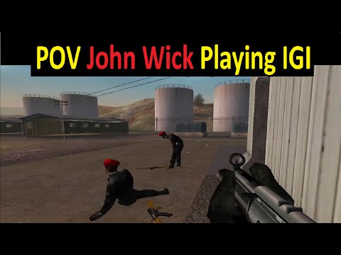 Pov John Wick Playing IGI. Project IGI 1. IGI Gameplay in 2024