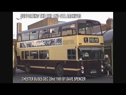 CHESTER  BUSES  28th DEC 89