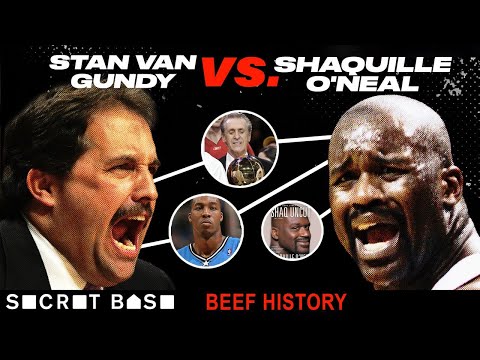 Shaq’s beef with Stan Van Gundy exploded when his former coach accused him of flopping