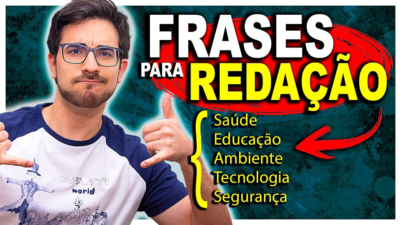 CITAÇÕES NOTA 1000 PARA REDAÇÃO DO ENEM || 5 Temas de Redação :))