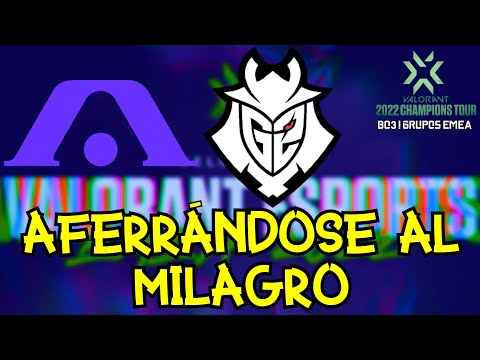 PARTIDA DE VIDA O MUERTE | ACEND VS G2 ESPORTS | #VALORANTChallengers EMEA #2