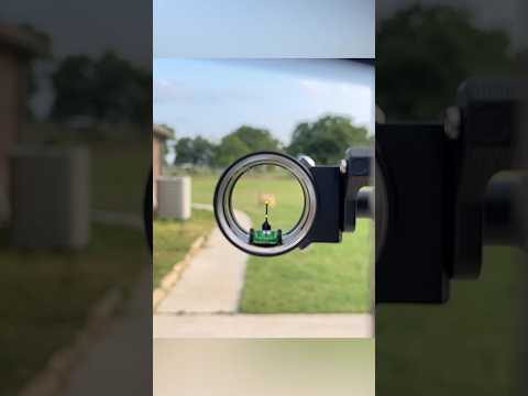POV shooting a compound hunting bow #bowhunting #archery #compoundbow