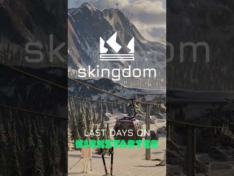 🏂MY DREAM SKI GAME IS ALMOST FUNDED ON KICKSTARTER 🚠