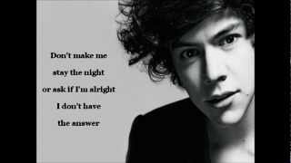 One Direction Irresistible Lyrics ♥