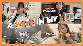 💻 A WEEK IN MY LIFE: Lots of studying and self-care | Crystall Cho