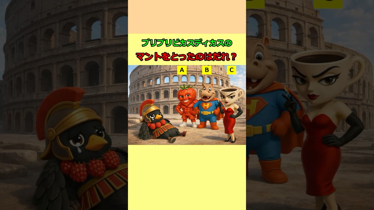 【ブレインロットミステリー124】#クイズ#暇つぶし#shorts #ゲーム #謎解き #italianbrainrot #ミステリー #チャレンジ