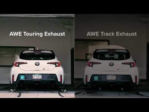GR Corolla AWE Exhaust Dyno Pulls and Comparison