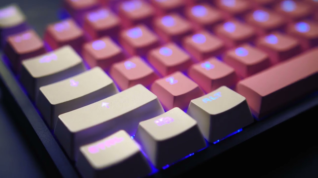 Набір кейкапів HATOR PBT Monochrome Edition ENG only HTS-130 video preview