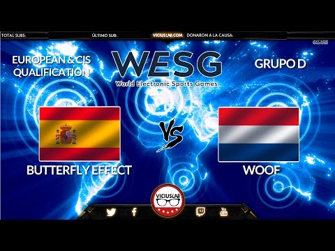 DOTA 2 - BUTTERFLY EFFECT vs WOOF - WESG 2016 - Viciuslab