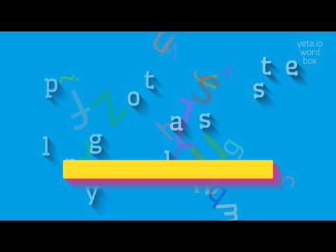 PLATYGLOSSATE - HOW TO PRONOUNCE IT? #platyglossate
