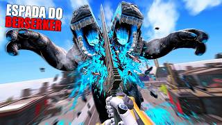Cortando KAIJU COM  ESPADA DO BERSERKER