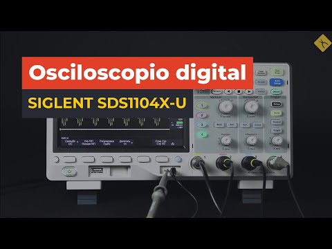 Osciloscopio digital SIGLENT SDS1104X-U Vista previa  10